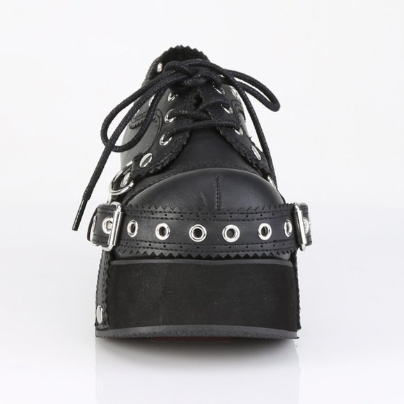 Gothic Men\'s Platform Lace Up Shoes